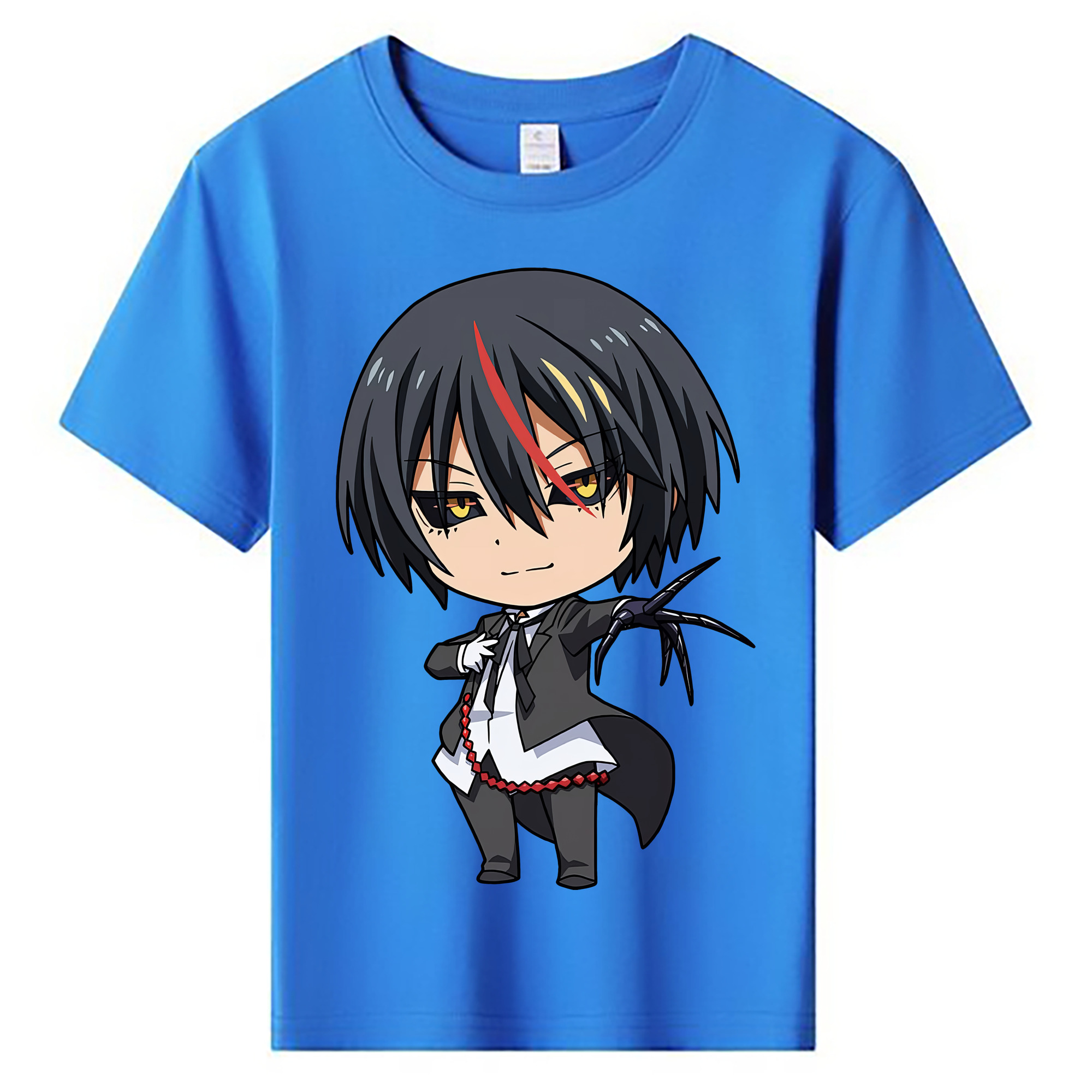 （画像用） 転スラ Regarding Reincarnated to Slime 綿100％キッズTシャツ（フロントプリント）